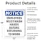 Signmission Safety Culture Sign, 12 in Width, Plastic, Rectangle OS-2PACK-NS-P-1218-V-11971 - alternate 4